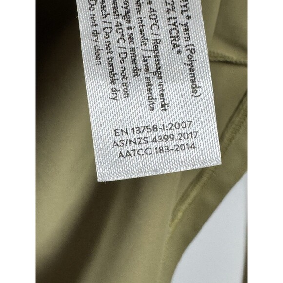 Canopea Swim Top Womens 6 Olive Green Long Sleeve UPF 50 Rash Guard Sustainable - Picture 12 of 12